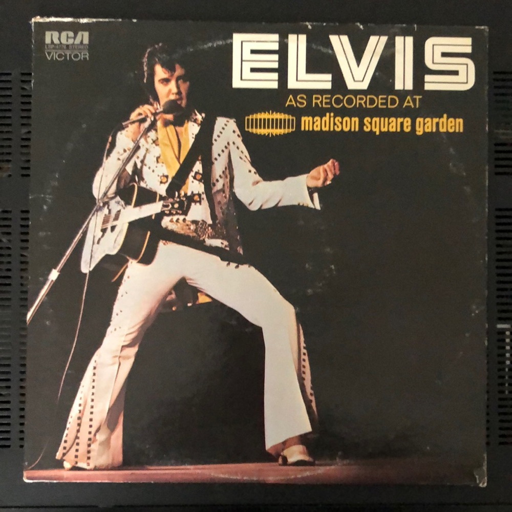 Elvis Presley As Recorded At Madison Square Garden Vinyl Lp